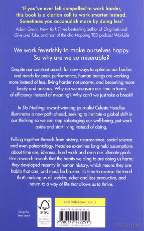 Do Nothing: Break Away from Overworking, Overdoing and Underliving - Celeste Headlee [KSIĄŻKA]