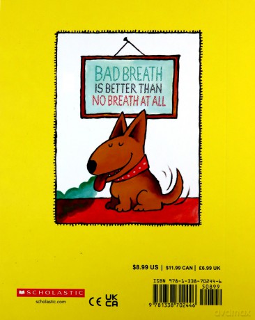 Dog Breath BB: The Horrible Trouble with Hally Tosis - Dav Pilkey [KSIĄŻKA]
