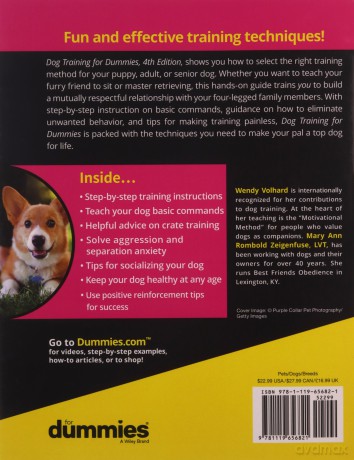 Dog Training For Dummies, 4th Edition - Volhard [KSIĄŻKA]
