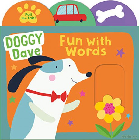 Doggy Dave Fun With Words UK Edition - Roger Priddy [KSIĄŻKA]
