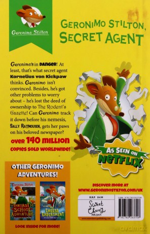 Geronimo Stilton: Geronimo Stilton, Secret Agent (Geronimo Stilton - Series 2) - Geronimo Stilton [KSIĄŻKA]