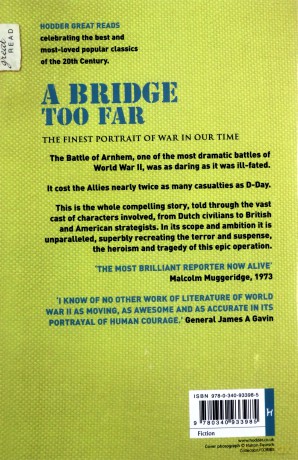 A Bridge Too Far: The True Story Of The Battle Of Arnhem - Cornelius Ryan [KSIĄŻKA]