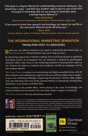 The Choice Factory: 25 Behavioural Biases That Influence What We Buy - Richard Shotton [KSIĄŻKA]