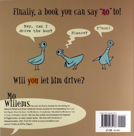 Don't Let the Pigeon Drive the Bus! - Mo Willems [KSIĄŻKA]