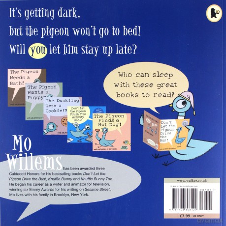 Don't Let the Pigeon Stay Up Late! - Mo Willems [KSIĄŻKA]
