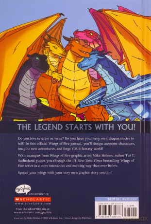 Forge Your Dragon World: A Wings Of Fire Creative Guide (Wings Of Fire Graphix) - Tui T Sutherland [KSIĄŻKA]