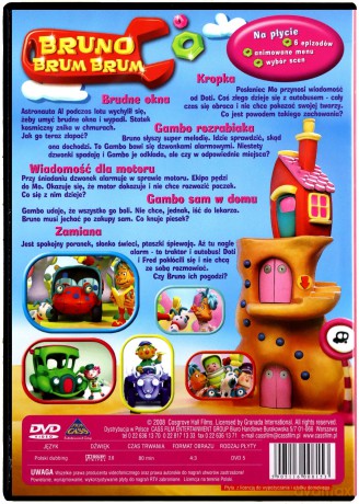 Bruno Brum Brum: Kropka i inne historie [DVD]