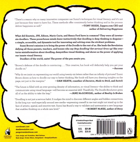Doodle Revolution, The: Unlock the Power to Think Differently - Sunni Brown [KSIĄŻKA]