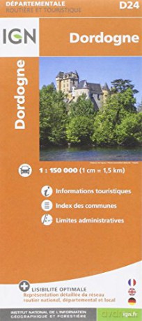 Dordogne Ign Maps - Institut Géographique National [KSIĄŻKA]