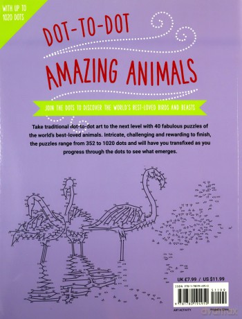 Dot to Dot: Animals: Join the Dots to Reveal the World's Best-Loved Birds and Beasts - Jeni Child [KSIĄŻKA]