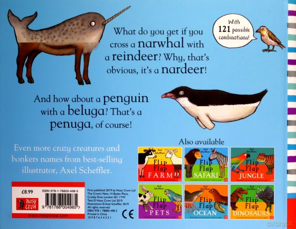 Axel Scheffler's Flip Flap Frozen (Axel Scheffler's Flip Flap Series) - Axel Scheffler [KSIĄŻKA]