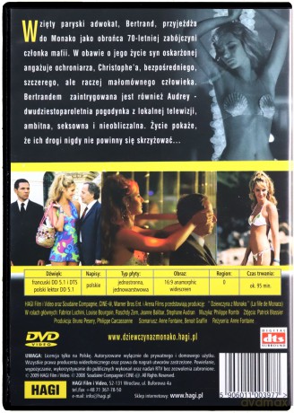 Dziewczyna z Monako [DVD]