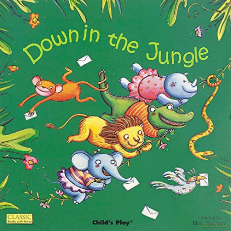 Down in the Jungle Classic Big Books with Holes S. - Elisa Squillace [KSIĄŻKA]