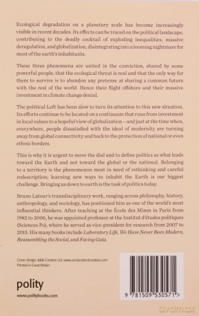 Down to Earth: Politics in the New Climatic Regime - Bruno Latour [KSIĄŻKA]