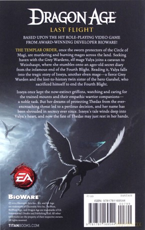 Dragon Age, Last Flight - Liane Merciel [KSIĄŻKA]