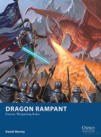 Dragon Rampant: Fantasy Wargaming Rules Osprey Wargames - Daniel Mersey [KSIĄŻKA]