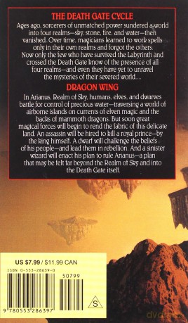 Dragon Wing: The Death Gate Cycle, Volume 1 Death Gate Novel - Tracy Hickman [KSIĄŻKA]