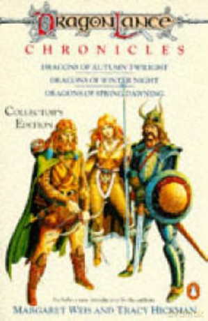 Dragonlance Chronicles: Dragons Of Autumn Twilight, Dragons Of Winter Night, Dragons Of Spring Dawnin - Margaret Weis [KSIĄŻKA]