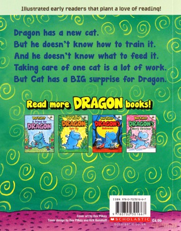 Dragon's Fat Cat Acorn - Dav Pilkey [KSIĄŻKA]