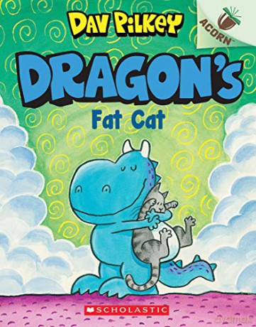 Dragon's Fat Cat Dragon: Scholastic Acorn - Dav Pilkey [KSIĄŻKA]