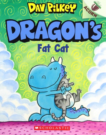 Dragon's Fat Cat Dragon: Scholastic Acorn - Dav Pilkey [KSIĄŻKA]