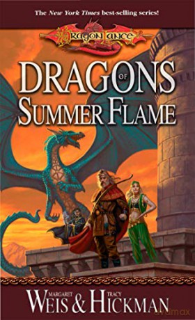 Dragons of Summer Flame Dragonlance Novels - Margaret Weis [KSIĄŻKA]