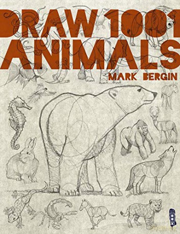 Draw 1,001 Animals - Mark Bergin [KSIĄŻKA]