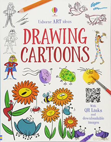 Drawing Cartoons: 1 Art Ideas - Anna Milbourne [KSIĄŻKA]