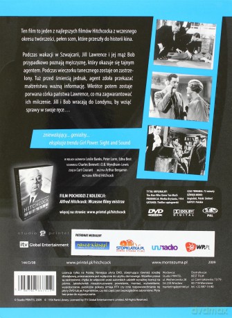 Człowiek, który wiedział za dużo (wydanie specjalne) (digipack) (1934) [DVD]