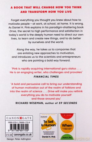 Drive: The Surprising Truth About What Motivates Us - Daniel H. Pink [KSIĄŻKA]