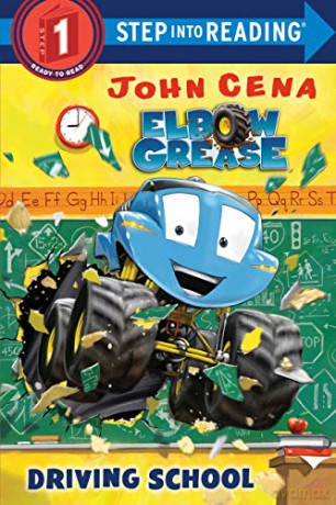 Driving School Elbow Grease Step into Reading - John Cena [KSIĄŻKA]