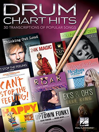 Drum Chart Hits - 30 Transcriptions Of Popular Songs - Hal Leonard Corp [KSIĄŻKA]