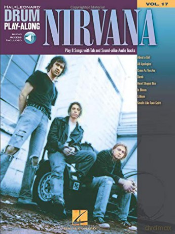 Drum Play Along Volume 17 Nirvana Drums Book/Cd Hal Leonard Drum Play-Along [KSIĄŻKA]