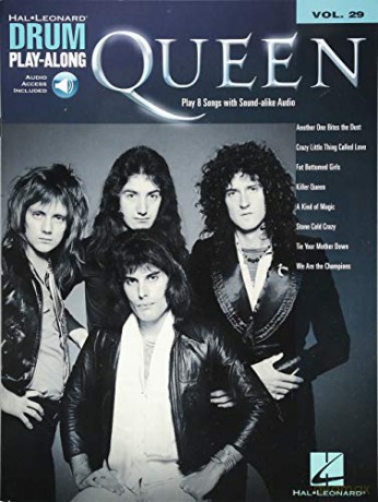 Drum Play-Along: Queen Book/Audio: Drum Play-Along Volume 29 - Queen [KSIĄŻKA]