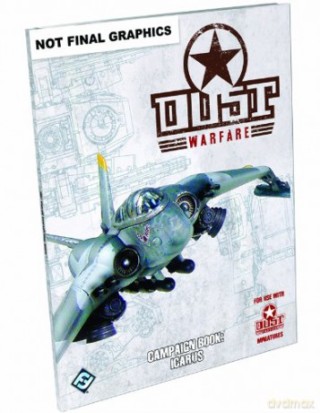 Dust Tactics Dust Warefare Campaign Book Icarus [KSIĄŻKA]