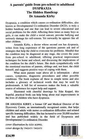 Dyspraxia: Developmental Co-ordination Disorder - Amanda Kirby [KSIĄŻKA]