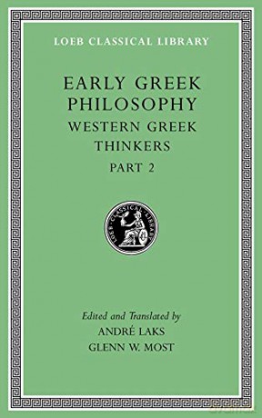 Early Greek Philosophy, Volume V: Western Greek Thinkers, Part 2 Loeb Classical Library 528 - Andre Laks [KSIĄŻKA]