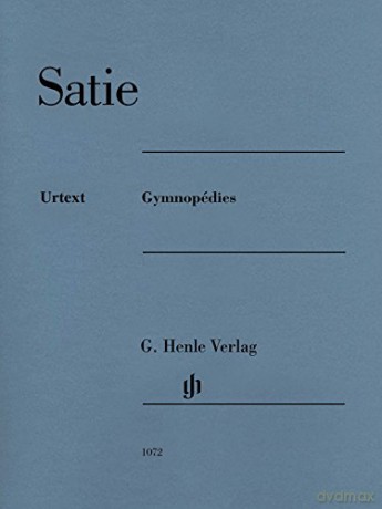 Gymnopédies - Piano - (Hn 1072) - Erik Satie [KSIĄŻKA]