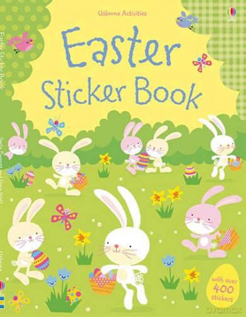 Easter Sticker Book Usborne Sticker Books - Fiona Watt [KSIĄŻKA]