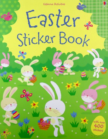 Easter Sticker Book Usborne Sticker Books - Fiona Watt [KSIĄŻKA]