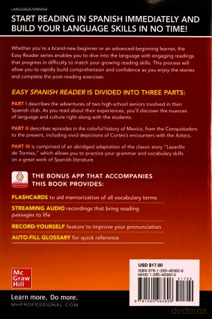 Easy Spanish Reader, Premium Fourth Edition NTC FOREIGN LANGUAGE - William T. Tardy [KSIĄŻKA]