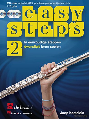 Easy Steps 2 Fluit: In Eenvoudige Stappen Dwarsfluit Leren Spelen - Jaap Kastelein_Klaas [KSIĄŻKA]