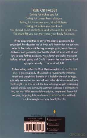 Eat Fat Get Thin: Why the Fat We Eat Is the Key to Sustained Weight Loss and Vibrant Health - Mark Hyman [KSIĄŻKA]