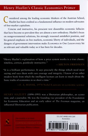 Economics in One Lesson - H Hazlitt [KSIĄŻKA]
