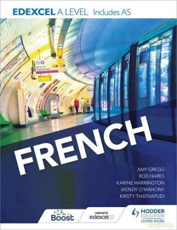 Edexcel A level French includes AS - Karine Harrington [KSIĄŻKA]