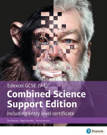Edexcel GCSE 9-1 Combined Science, Support Edition with ELC, Student Book Edexcel 9-1 GCSE Science 2016 - Penny Johnson [KSIĄŻKA]