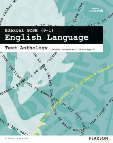 Edexcel GCSE 9-1 English Language Text Anthology: Edxcl GCSE9-1 EngLang Anthology GCSE English Language 2015 - David Grant [KSIĄŻKA]