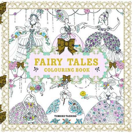 Fairy Tales Colouring Book (Colouring Books) - Tomoko Tashiro [KSIĄŻKA]