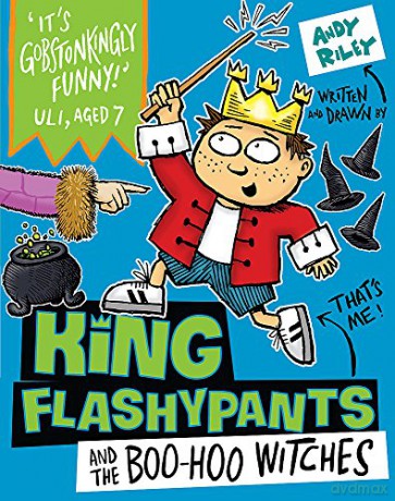 King Flashypants And The Boo-Hoo Witches: Book 4 - Andy Riley [KSIĄŻKA]