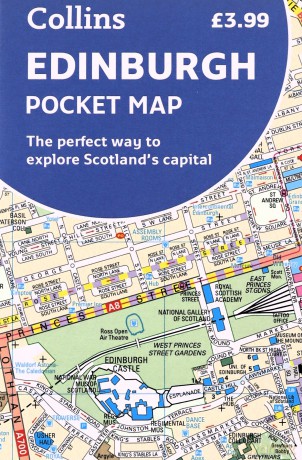 Edinburgh Pocket Map: The perfect way to explore Edinburgh Collins Pocket Maps - Collins Maps [KSIĄŻKA]